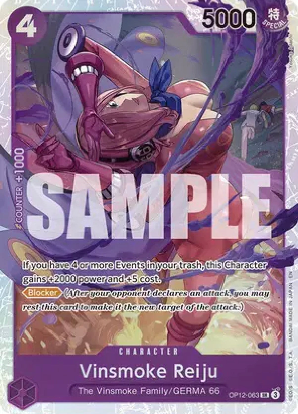One Piece TCG: Vinsmoke Reiju OP12-063