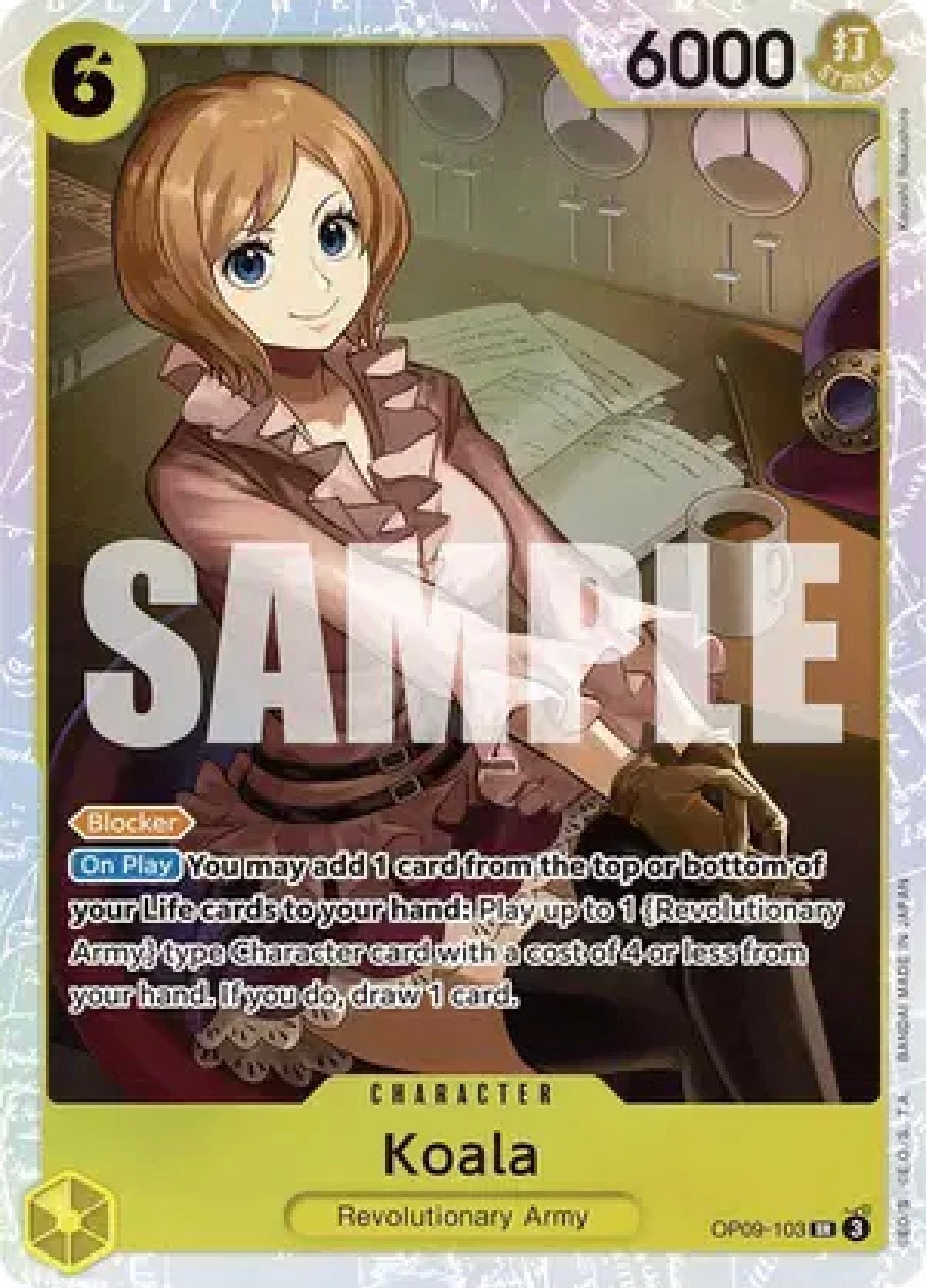 One Piece TCG: Koala SR OP09-103