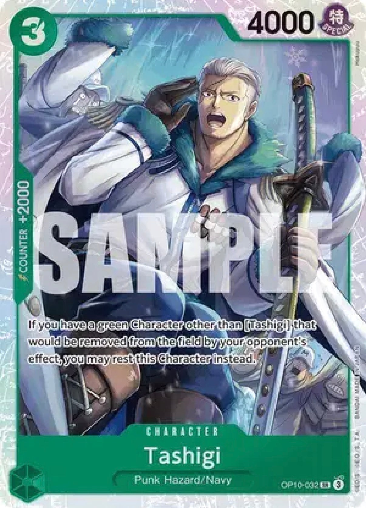 One Piece TCG: Tashigi SR OP10-032
