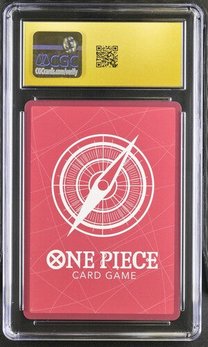 One Piece TCG: Donquixote Doflamingo Leader Alternate Art Parallel OP04-019 CGC Pristine 10