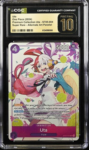 One Piece TCG: Uta Premium Collection Uta ST05-004 CGC Pristine 10