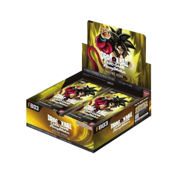 Dragon Ball Super Card Game: FB-03 Fusion World Box Raging Roar Booster Box (ENG)