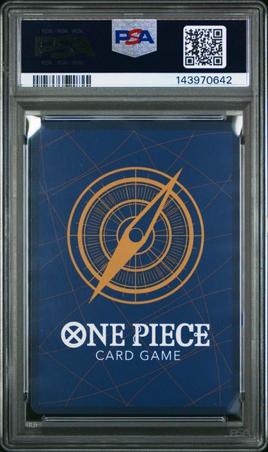 One Piece TCG: OP04-KINGDOMS OF INTRIGUE SANJI ALTERNATE ART PSA 10