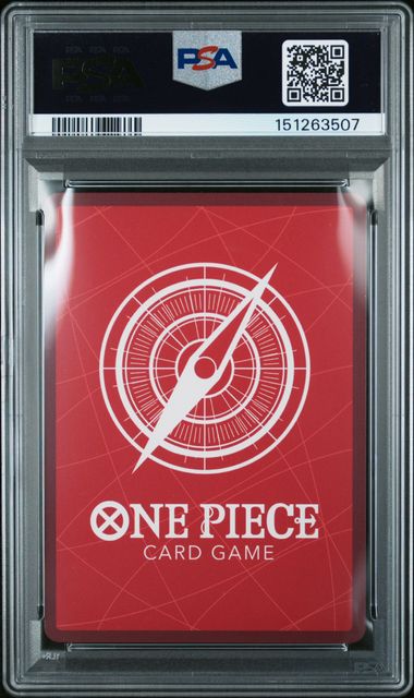 One Piece TCG: OP13-CARRYING ON HIS WILL #001 MONKEY D. LUFFY PSA 10