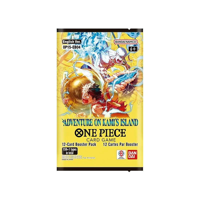 One Piece TCG: OP15 - EB-04 - ADVENTURE ON KAMI'S ISLAND - ENGLISH single pack