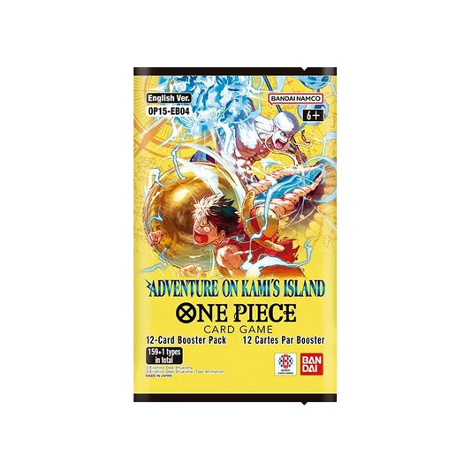 One Piece TCG: OP15 - EB-04 - ADVENTURE ON KAMI'S ISLAND - ENGLISH single pack