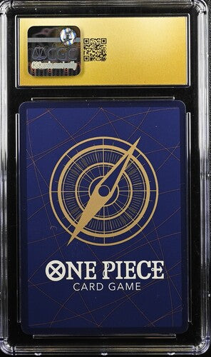 One Piece TCG: Monkey D. Luffy 3rd Anniversary 3 Brothers Pack ST01-012 CGC PRISTINE 10
